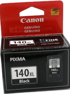 Tinta color negro para PG-140XL compatible con modelos: PIXMA MG2110, PIXMA MG3110