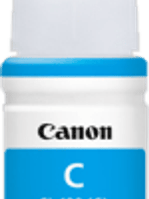 Tinta color cyan compatible con PIXMA G1100, G2100, G3100