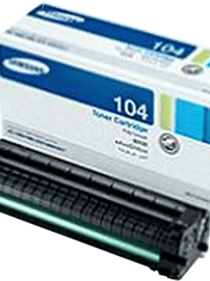 Tóner color negro para Samsung MLT-D104S