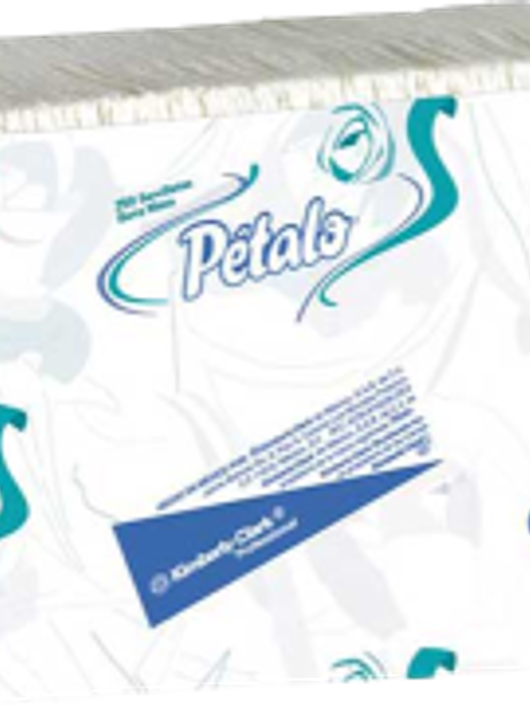 Servilleta de papel color blanca, paquete con 450 hojas. 1