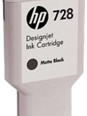 Tinta IF728 desingjet color Negro Mate de 130 ml.