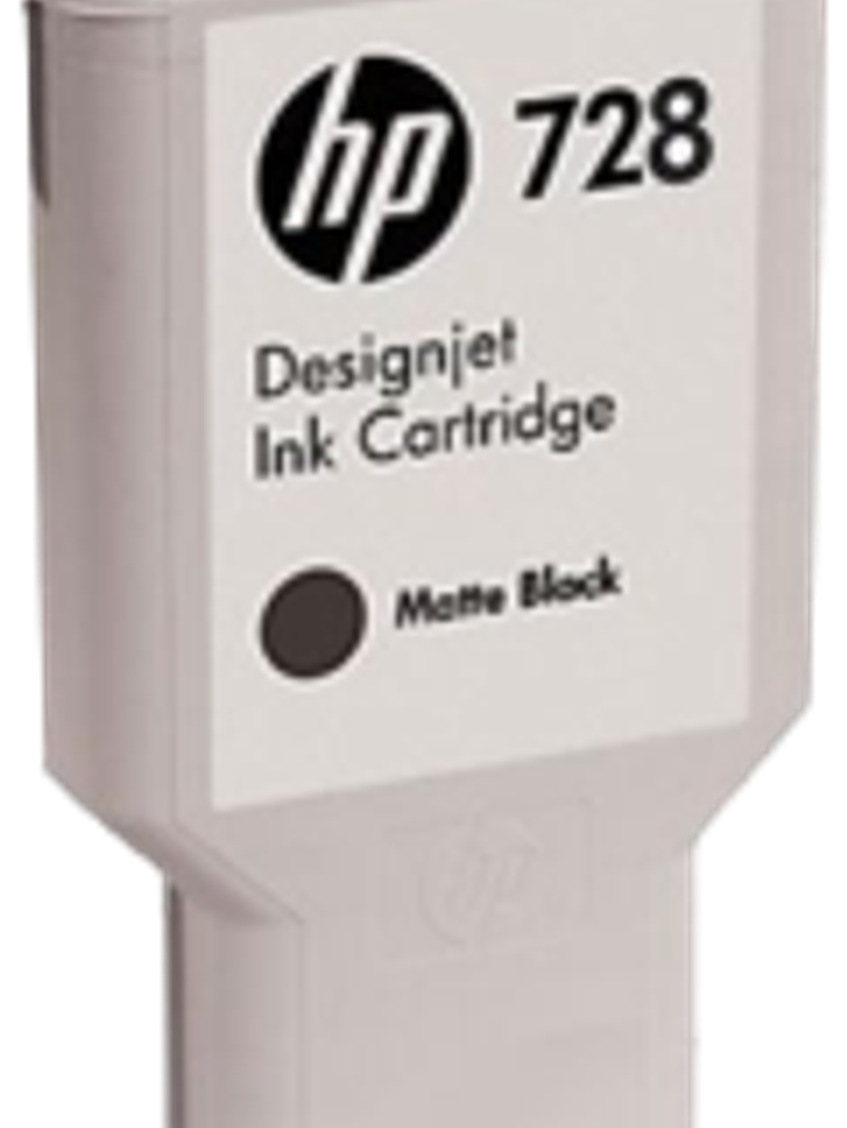 Tinta IF728 desingjet color Negro Mate de 130 ml. 1