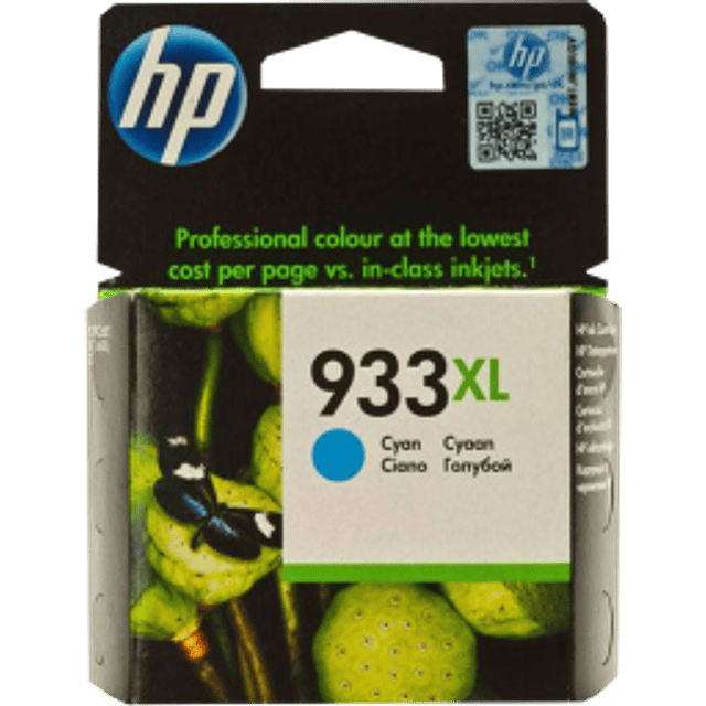 Cartucho de tinta color Cyan para OfficeJet HP 933xl