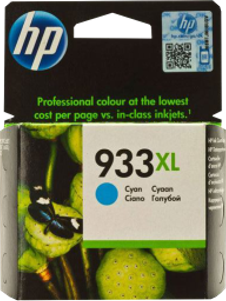 Cartucho de tinta color Cyan para OfficeJet HP 933xl 1