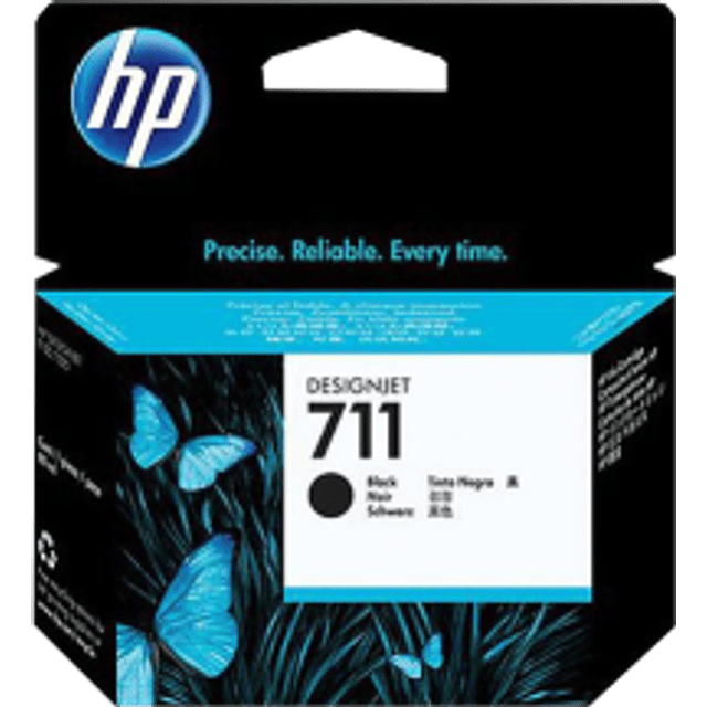 Cartucho de tinta HP 711 color negro para designjet T120 y T520