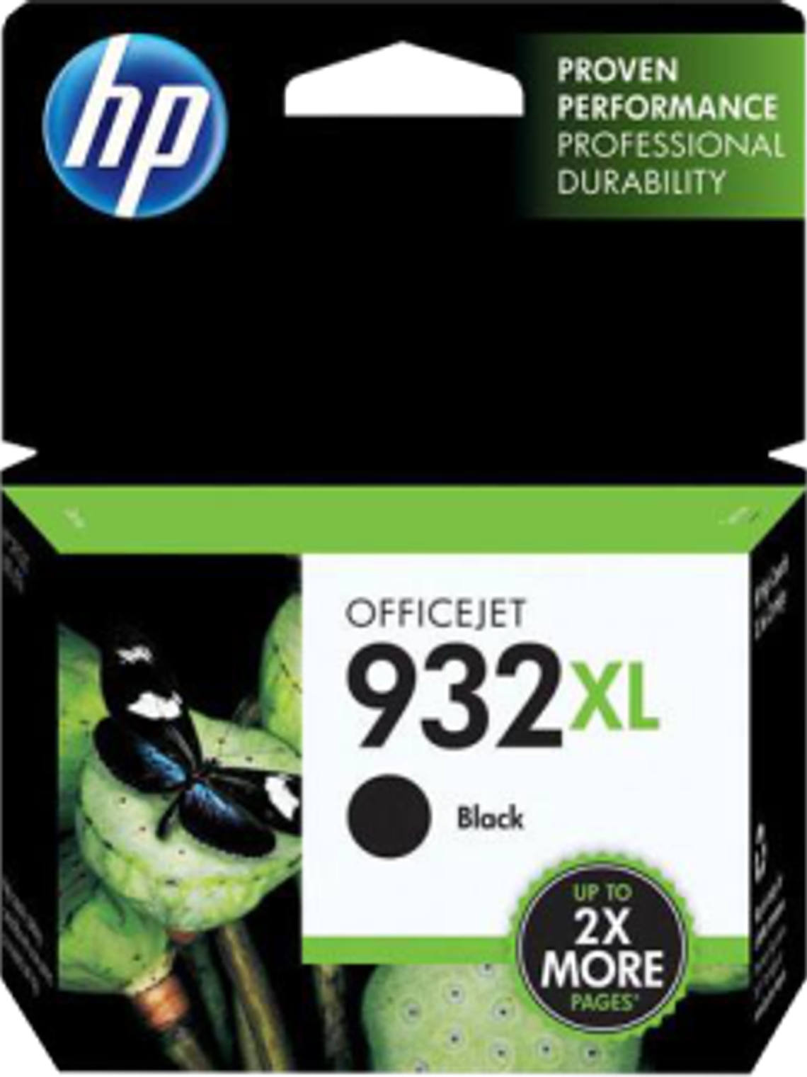 Cartucho de tinta color negra para OfficeJet HP 932Xl 1