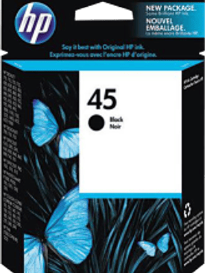 Cartucho tinta color negro para series 930/ hp 820, 850, 870, 1600C, 890, 750C, 720, 1150C