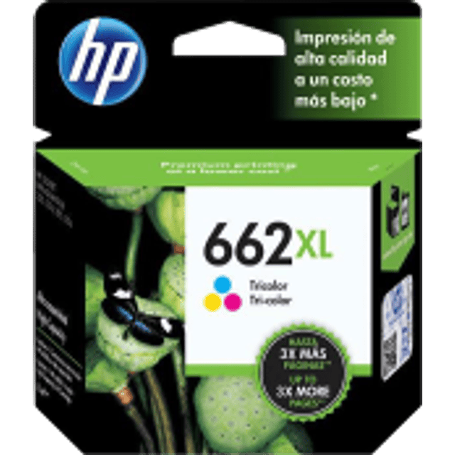 Cartucho de tinta Tricolor HP 662 XL