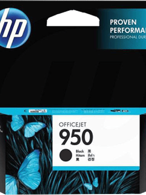 Cartucho de tinta color Negro HP 950.