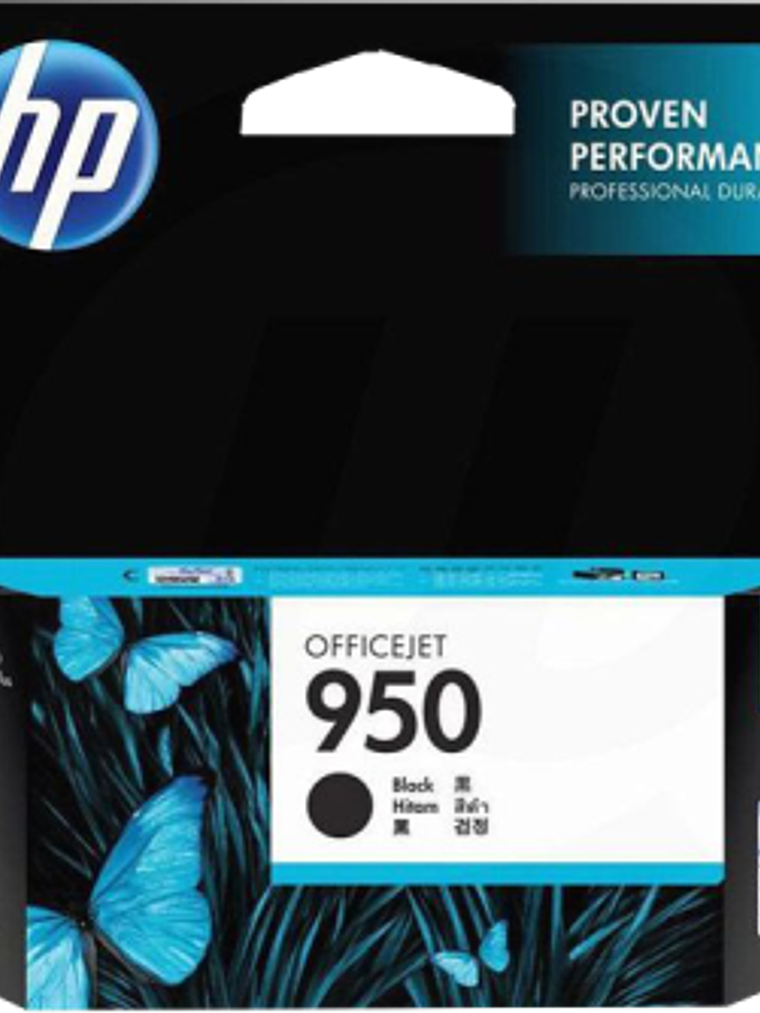 Cartucho de tinta color Negro HP 950. 1