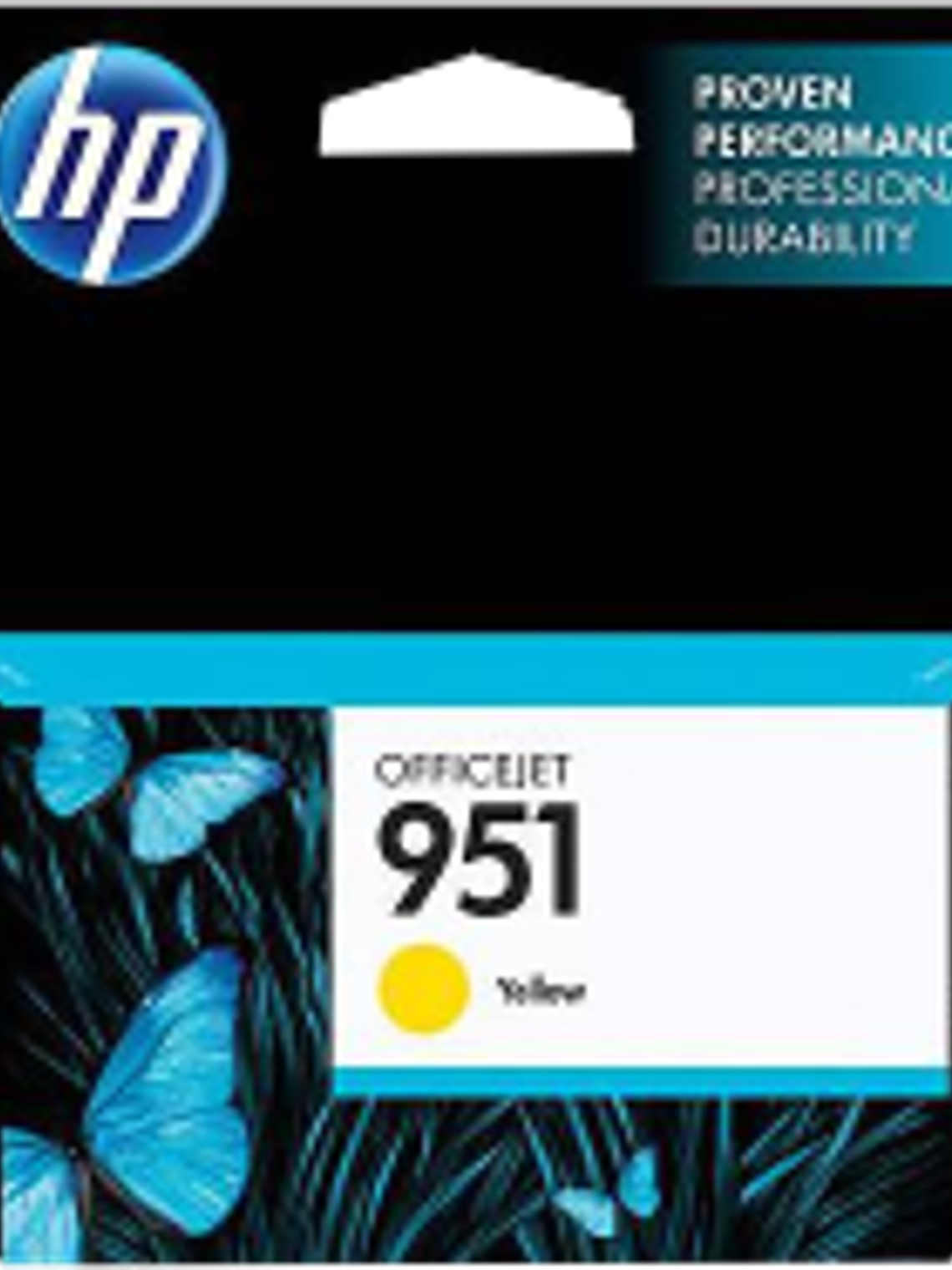 Cartucho de tinta color Amarillo HP 951. 1