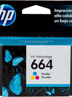 Cartucho de tinta Tricolor HP 664  ink cartridge