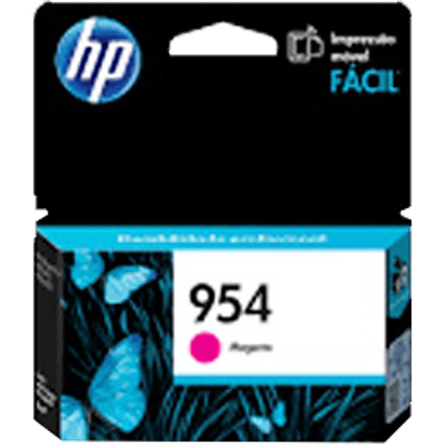Cartucho de tinta color Magenta HP 954estándar, rendimiento 700 páginas