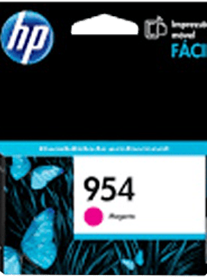 Cartucho de tinta color Magenta HP 954estándar, rendimiento 700 páginas