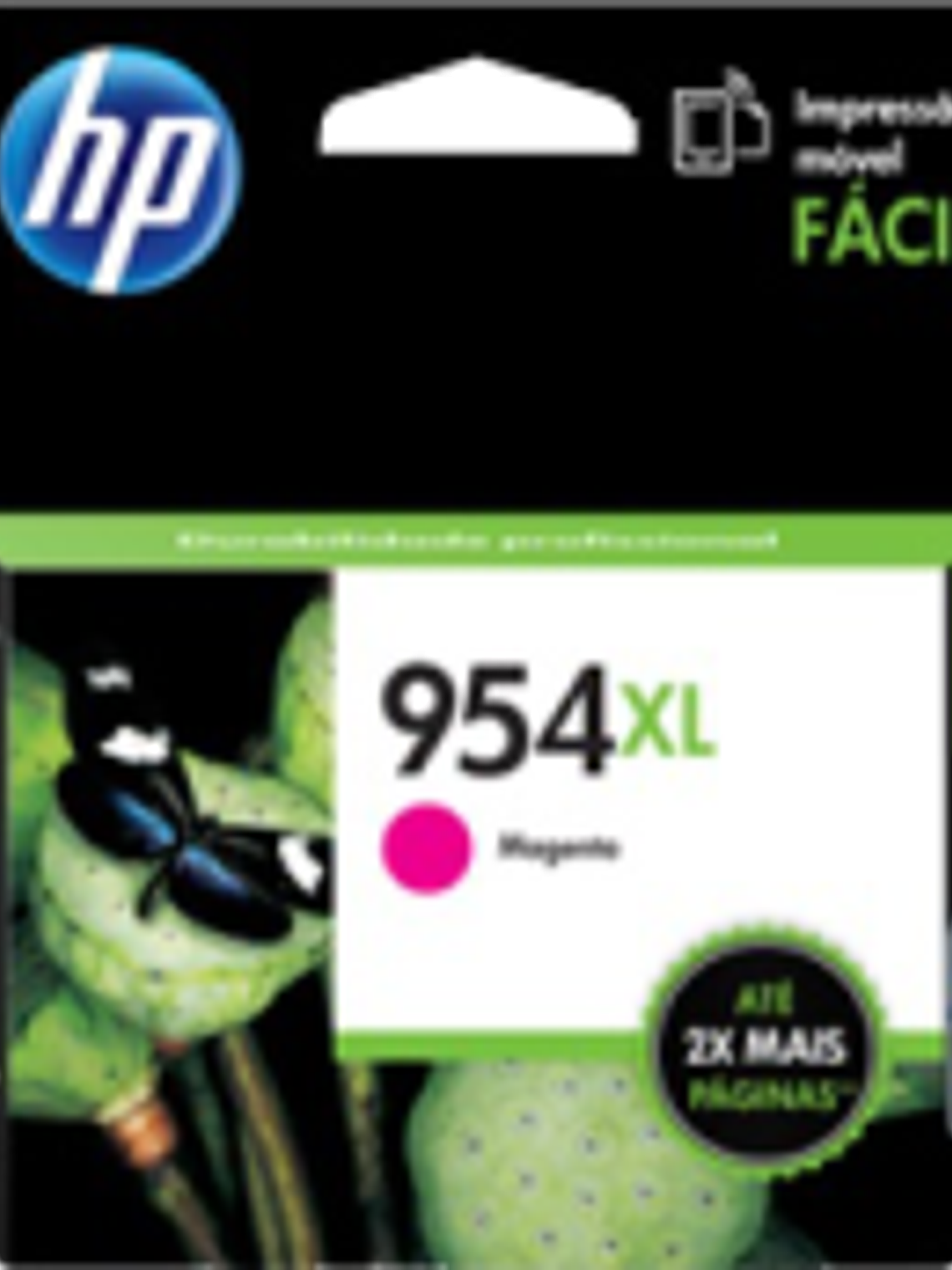 Cartucho de tinta color Magenta HP954XL de alto formato, rendimiento 1600 páginas. 1