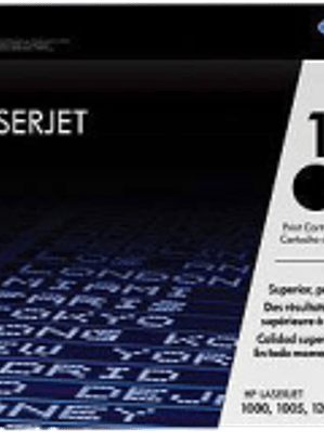 Tóner de tinta color Negro HP 15A