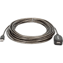 Cable USB V2.0 extensión activa 10.0 metros