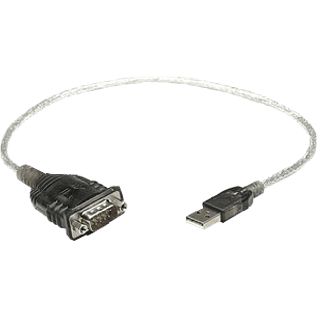 Convertidor USB a serial DB9M de 45 cm