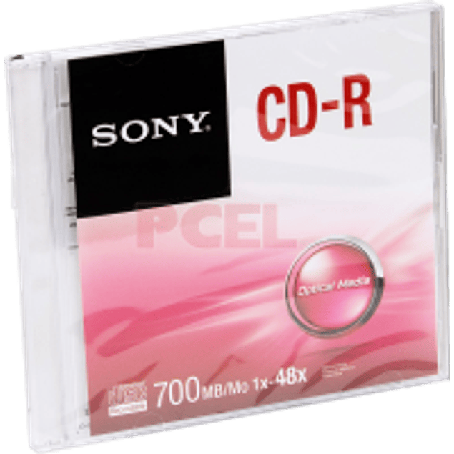 CD-R de 700 mb, 80 minutos 48x, 1 pieza
