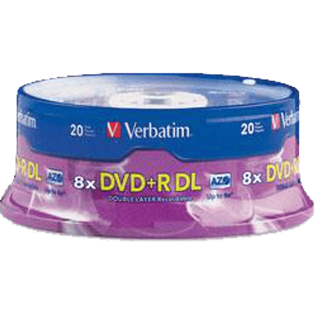 DVD+RM Double Layer 20PK, de 8.5 gb 
