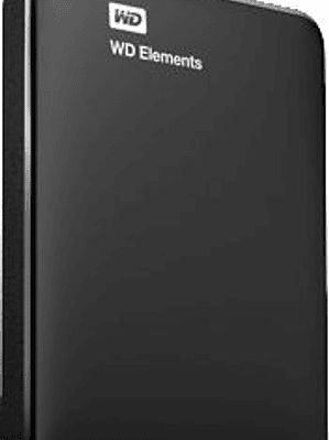 Disco duro externo elements portátil 2.5'', 2TB, USB 3.0, color negro 