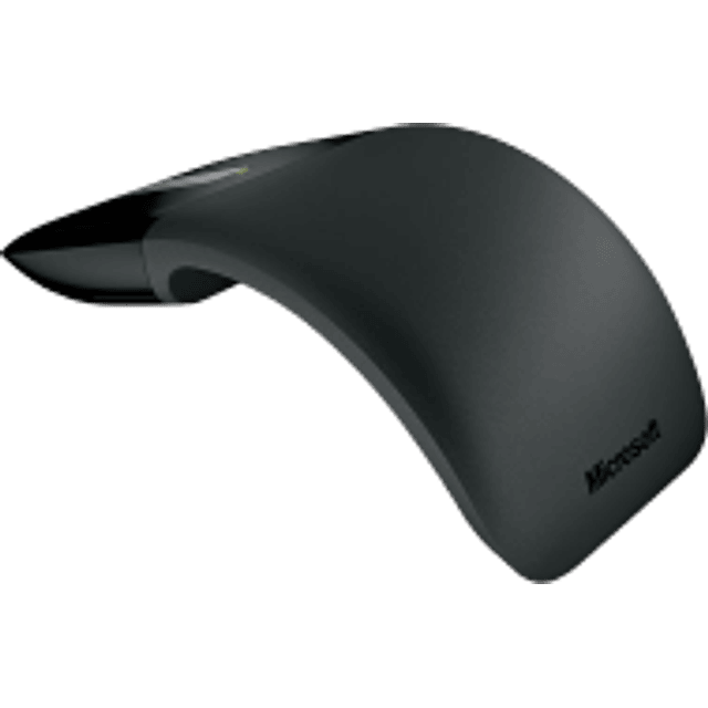 Mouse inalámbrico Arc Touche, tecnología Bluetrack, color negro.