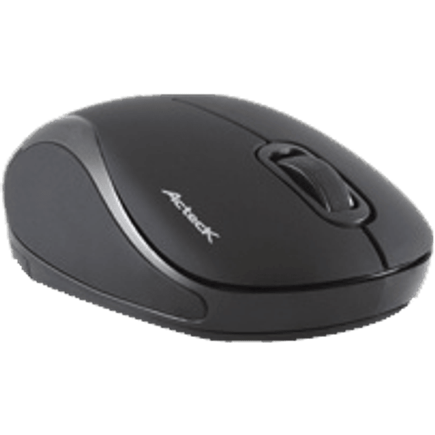 Mouse inalámbrico color negro mini 300RF