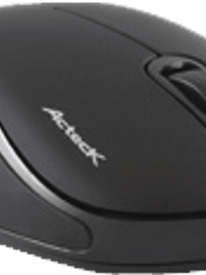 Mouse inalámbrico color negro mini 300RF