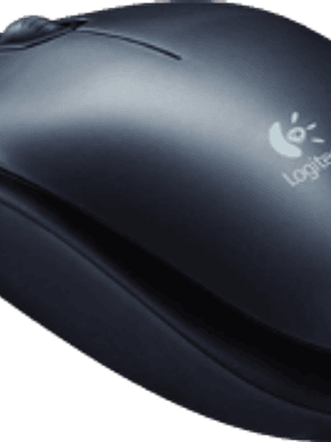 Mouse M90 color negro de conexión USB