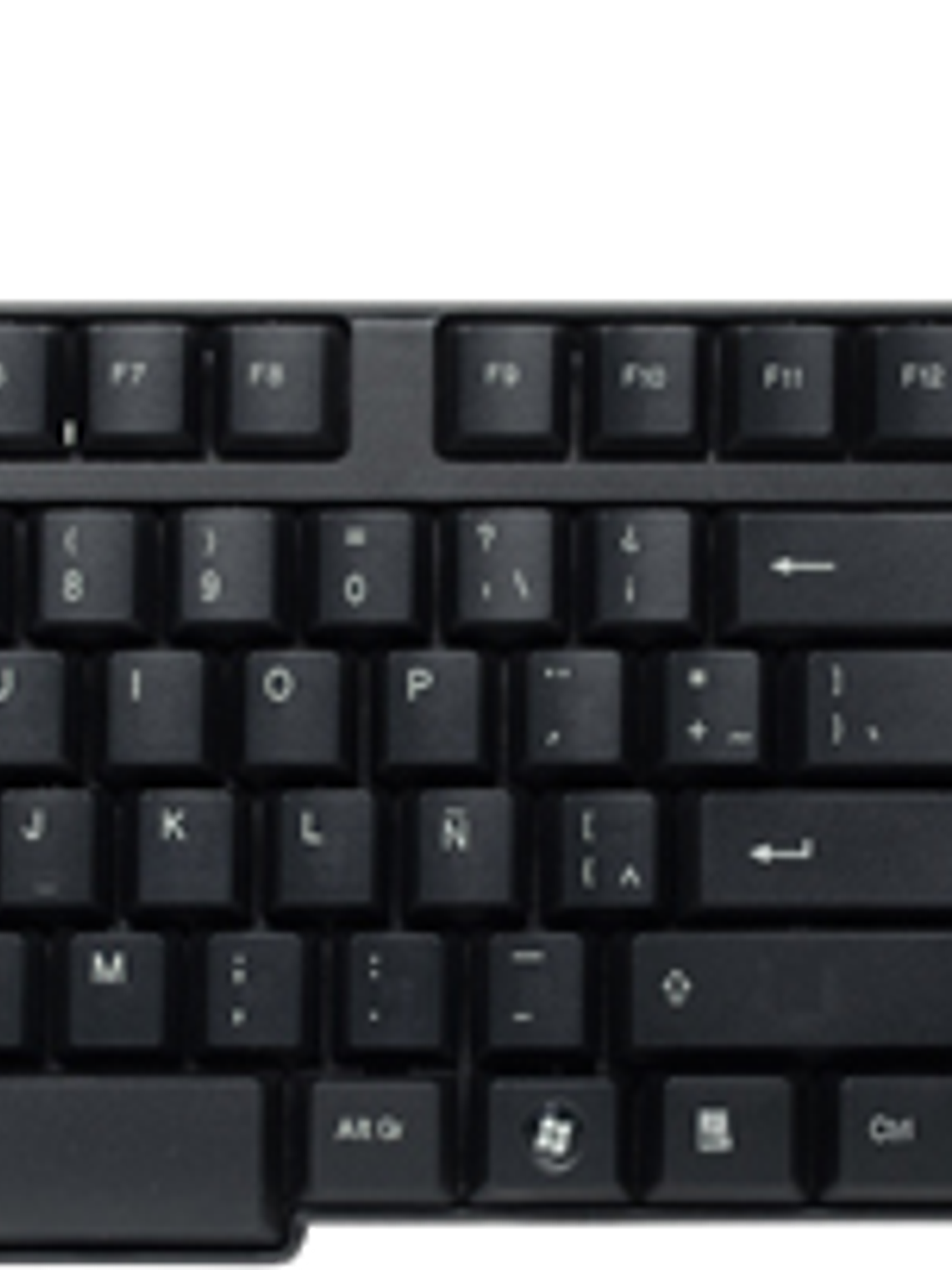 Teclado alámbrico antiderrames, conexión USB. 1