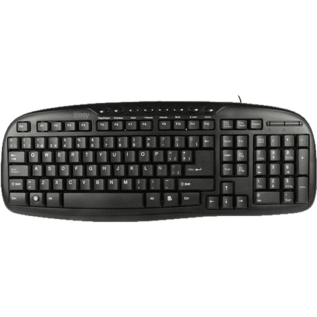 Teclado multimedia Core USB 