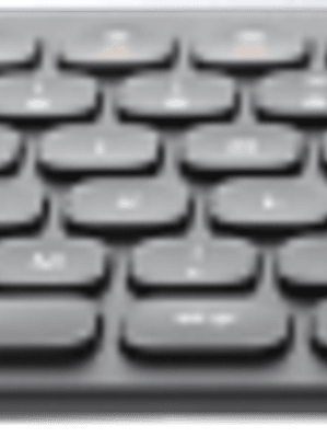 Teclado, bluetooth, inalámbrico, color negro