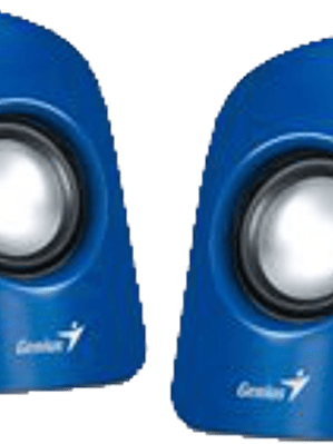 Bocinas SP-U115 1.5 watts, USB, color azul