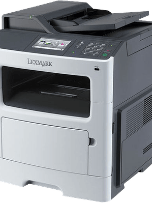 Multifuncional MX410DE, funciones de impresión, copia, fax, digitalización