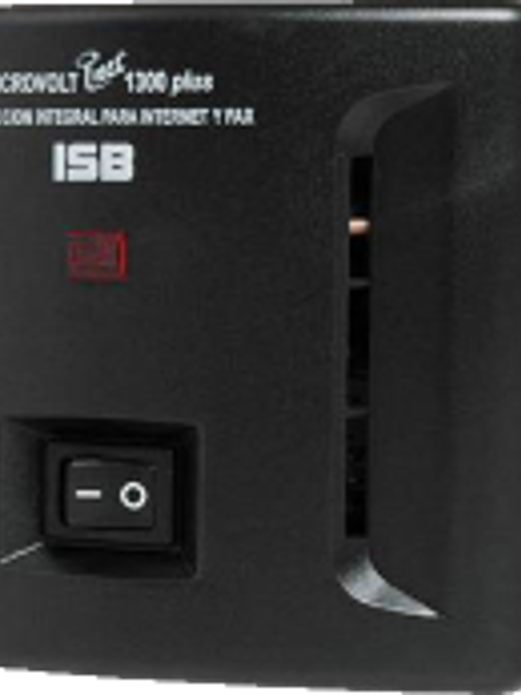 Regulador Micro Volt 1300VA, 750W, con 8 contactos 1