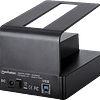 Gabinete de Disco Duro QuickDock 2.5" / 3.5" Sata USB 3.0 Aluminio color negro