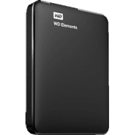 Disco Duro Externo Western Digital WD Elements Portátil 2.5'', 2TB, USB 3.0, Negro - para Mac/PC