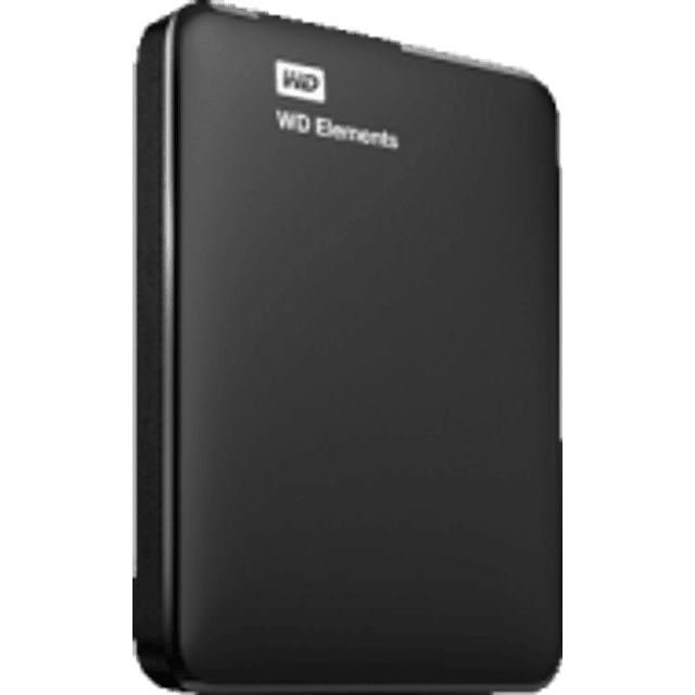 Disco Duro Externo Western Digital WD Elements Portátil 2.5'', 2TB, USB 3.0, Negro - para Mac/PC