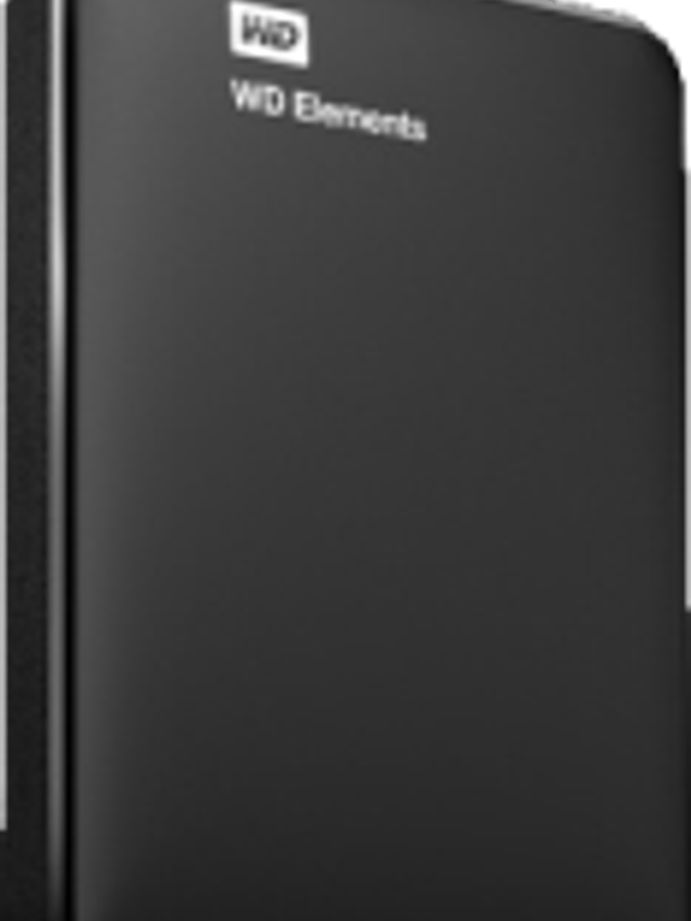 Disco Duro Externo Western Digital WD Elements Portátil 2.5'', 2TB, USB 3.0, Negro - para Mac/PC 1