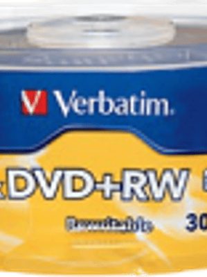 DVD+RW 4.7gb 4x spindle torre con 30 piezas