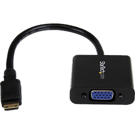 Adaptador Convertidor de Video Mini HDMI a VGA 1080p - 1920x1200 - Activo - Cable