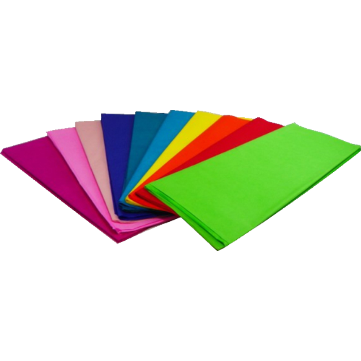 Papel china, paquete c/100 pliegos