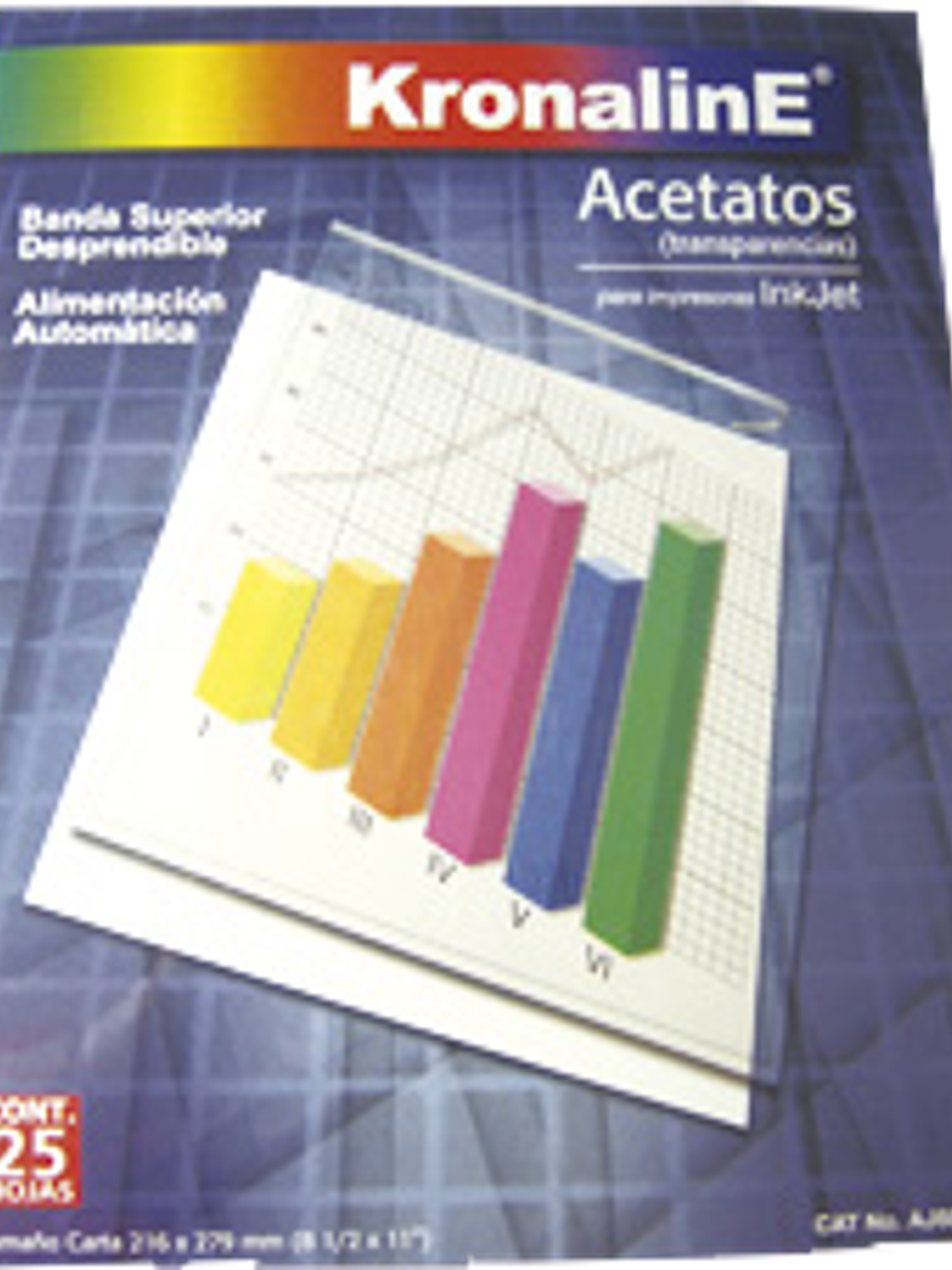 Acetatos tamaño carta, caja con 50 hojas 1