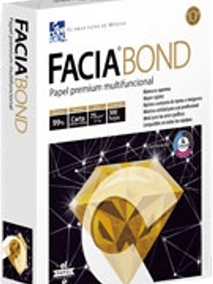 Papel con 99% de blancura tamaño carta, paquete de 500 hojas