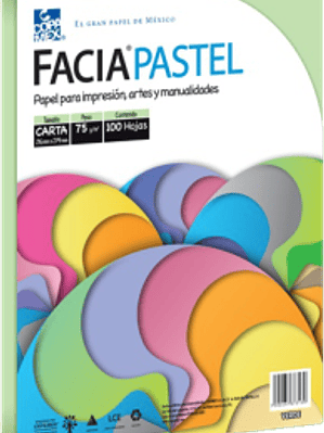 Papel color Verde tamaño carta, paquete con 100 hojas.