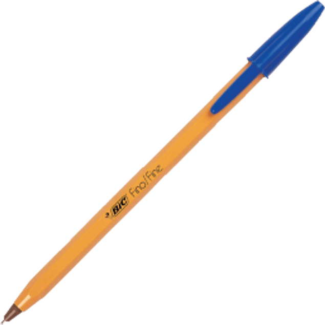 Bolígrafo Punto Fino Color Azul