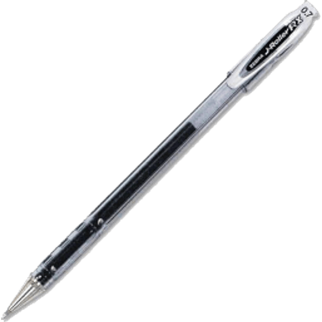 Bolígrafo tinta de gel color negro punto de 0.7 mm J-ROLLER