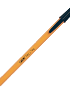 Bolígrafo punto fino color negro