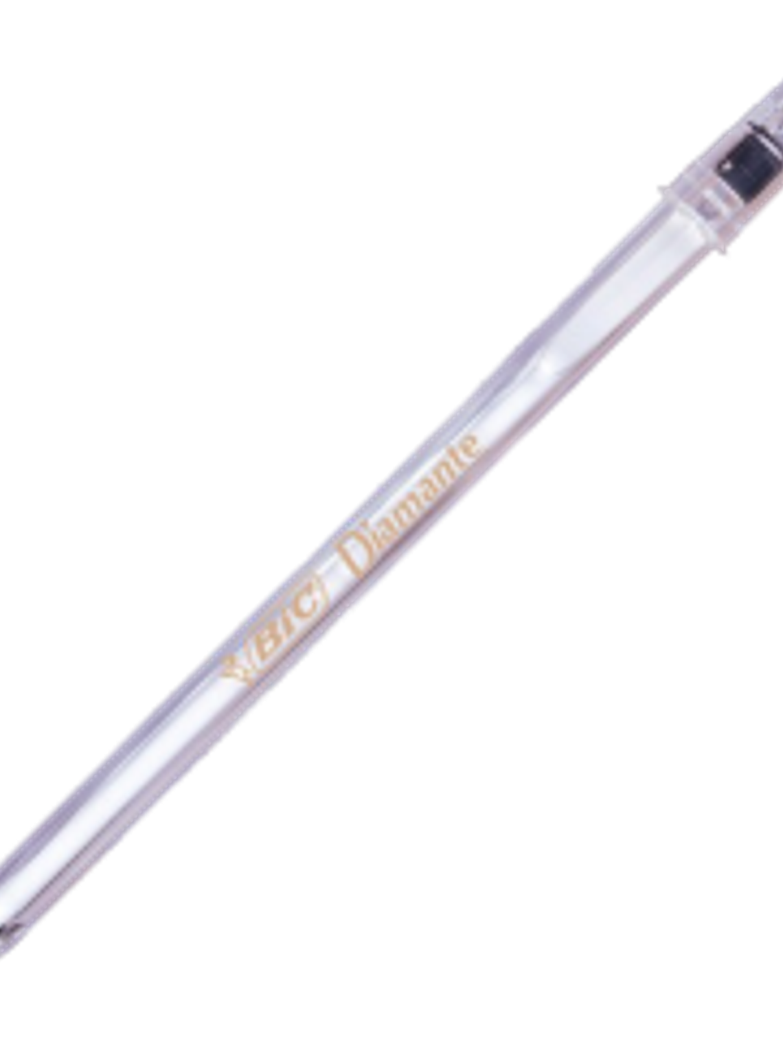 Bolígrafo punto mediano diamante, color negro 1