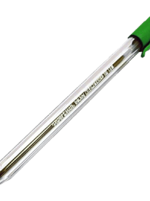 Bolígrafo color verde, kilometrico